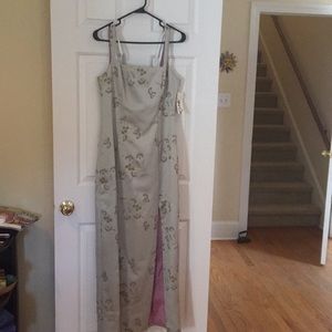 Never worn long evening dress